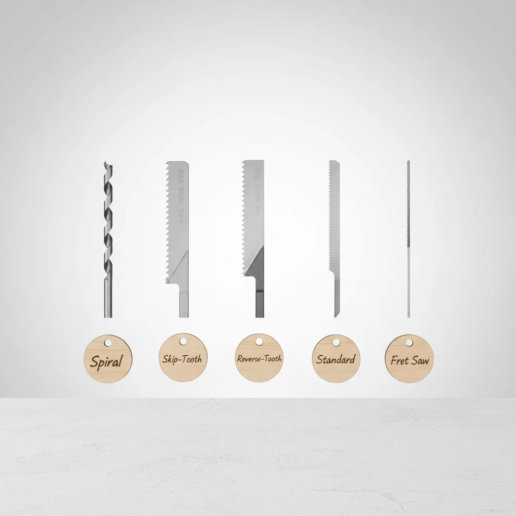 scroll saw blade types