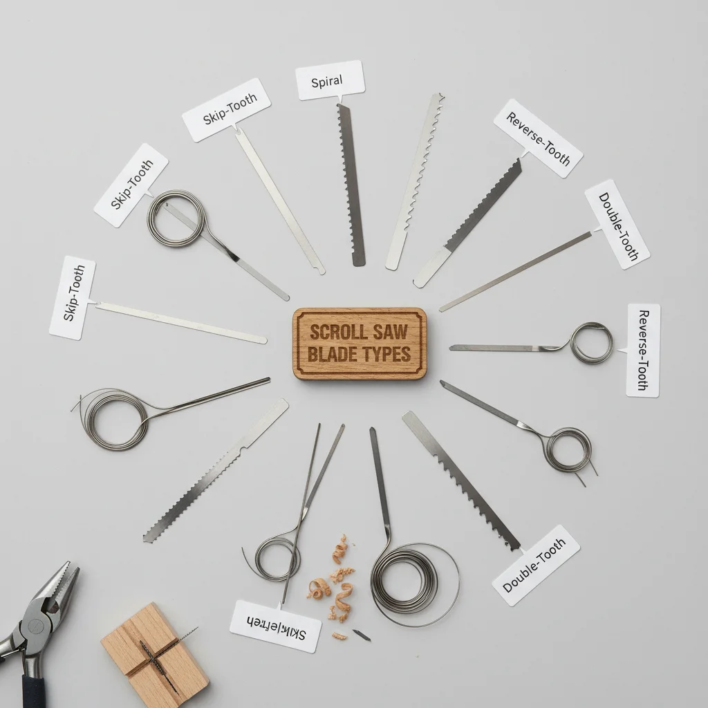 scroll saw blade types