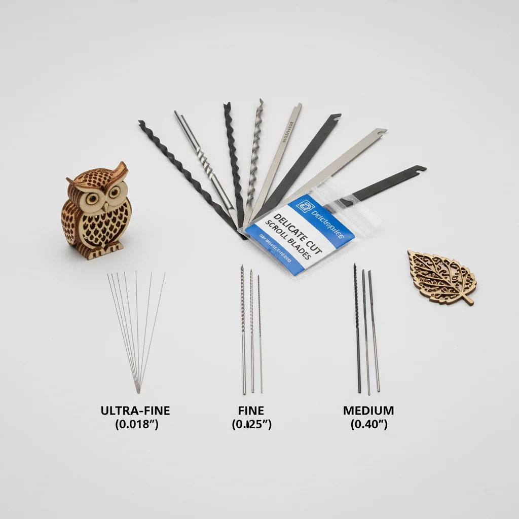 Scroll Saw Blades: Which Thickness is Best for Delicate Work?