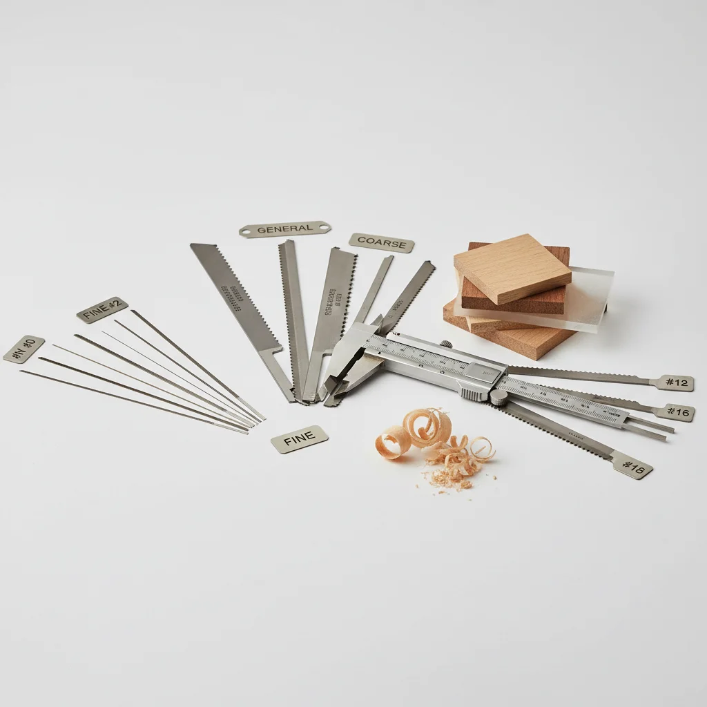 Scroll Saw Blades: Which Thickness is Best for General Purpose Cuts?
