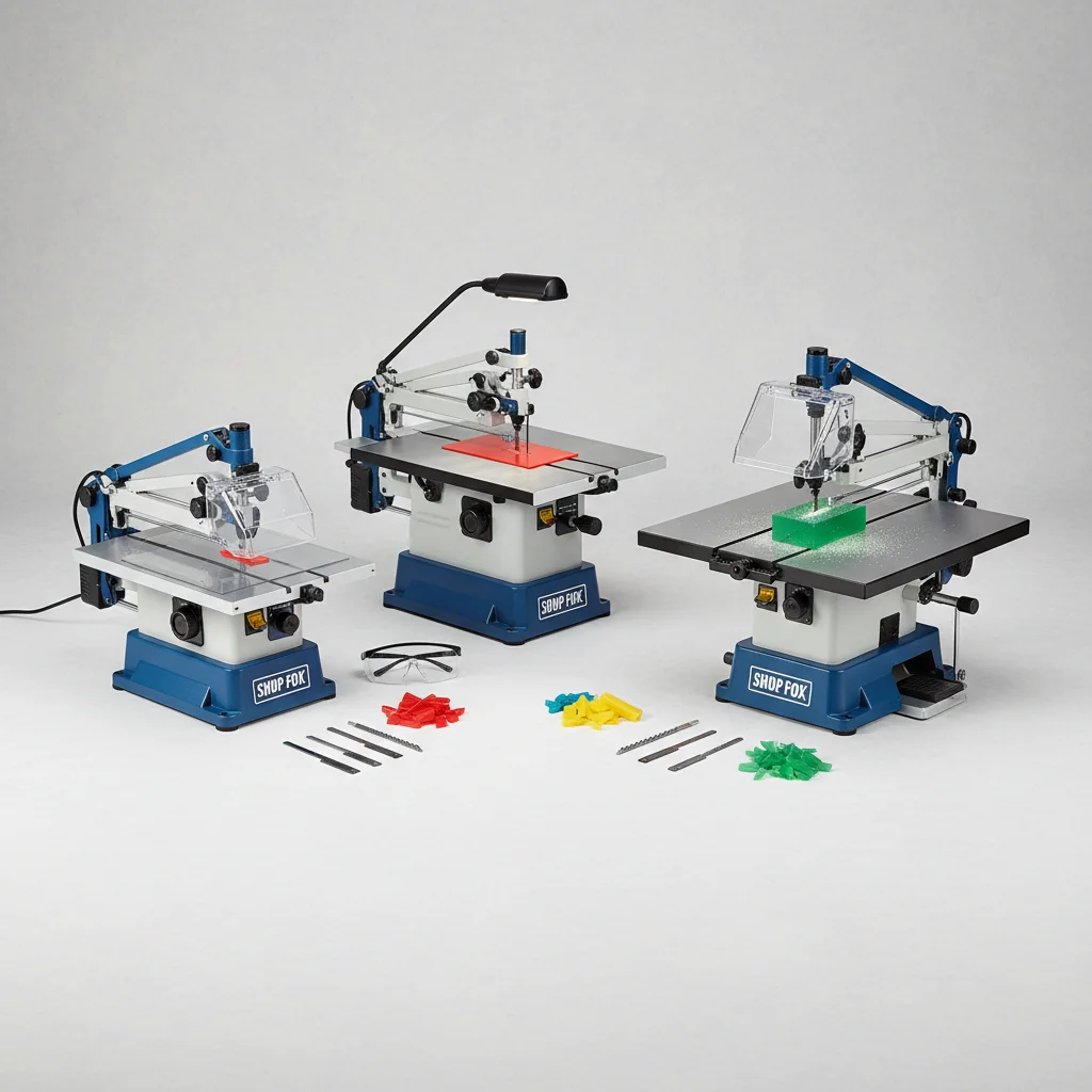 Shop Fox Scroll Saw for Plastics: 3 Top Models